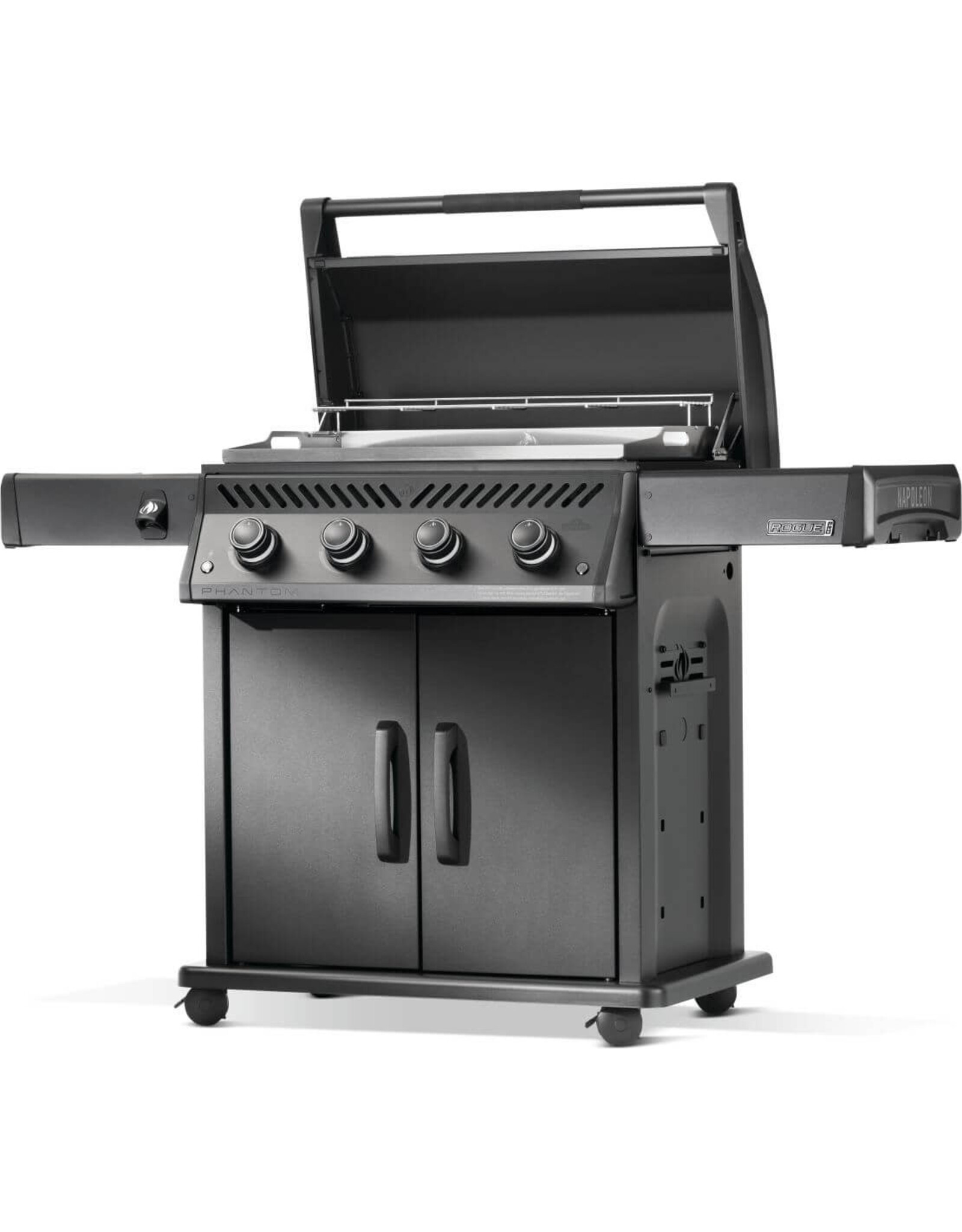 Napoleon Napoleon Rogue® PRO Phantom 30 Inch Griddle, Rust-Resistant Stainless Steel Cooktop, Natural Gas - RP30FTNK-PHM
