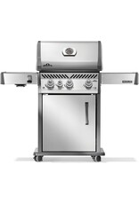 Napoleon Rogue® PRO-S 425 Gas Grill Brushed Stainless Steel Propane With Infrared Side Burner