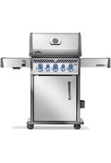 Napoleon Rogue® PRO-S 425 Gas Grill Brushed Stainless Steel Propane With Infrared Side and Rear Burners