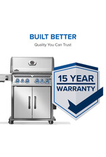 Napoleon Rogue® PRO-S 525 Grill with Infrared Side and Rear Burners, Stainless Steel Natural Gas