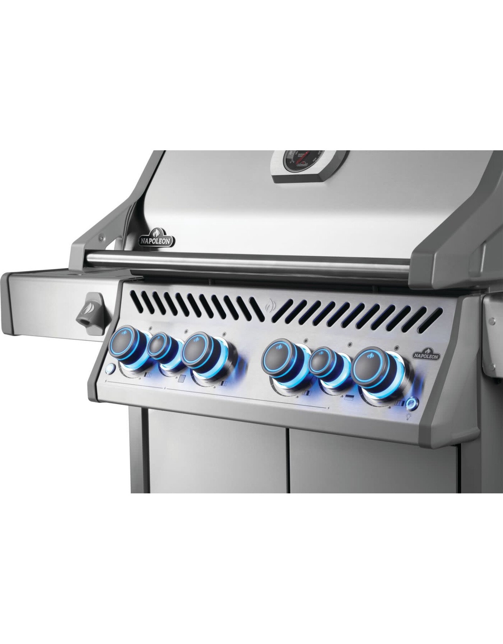 Napoleon Rogue® PRO-S 525 Grill with Infrared Side and Rear Burners, Stainless Steel Natural Gas