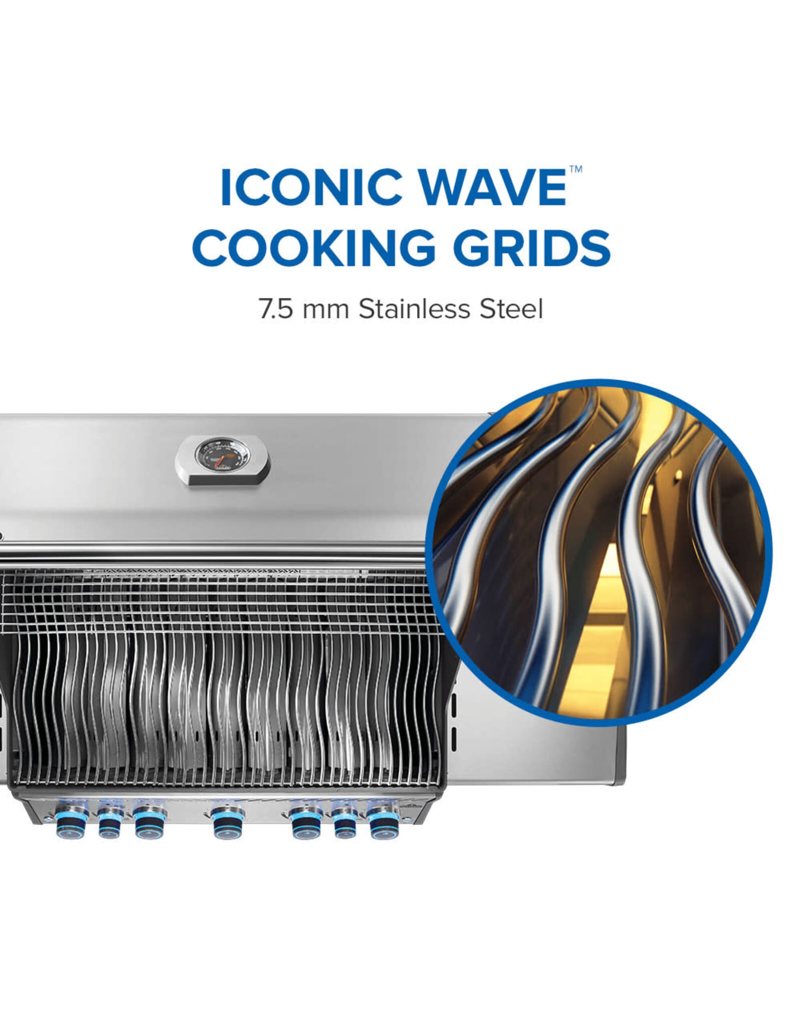 Napoleon Rogue® PRO-S 625 Gas Grill with Infrared Side and Rear Burners, Stainless Steel Natural Gas
