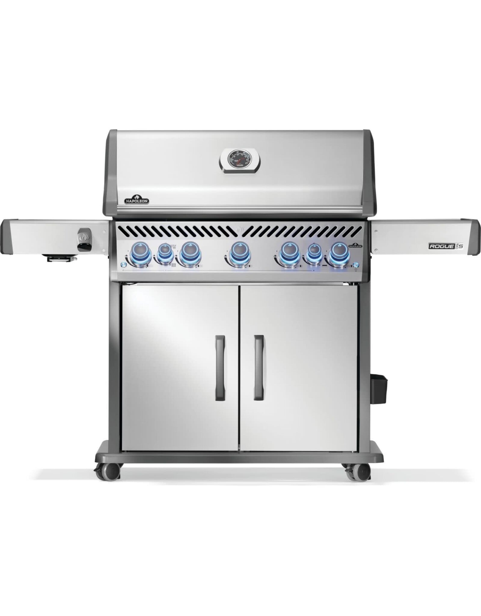 Napoleon Rogue® PRO-S 625 Gas Grill with Infrared Side and Rear Burners, Stainless Steel Propane