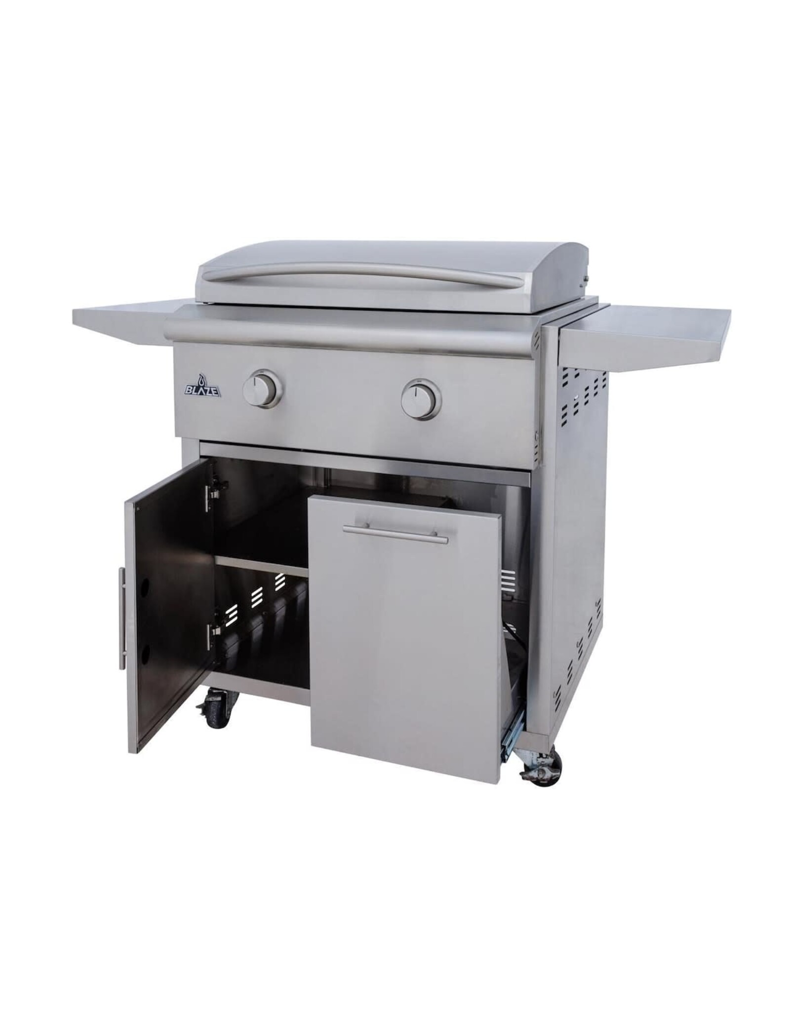 Blaze Outdoor Products Blaze LTE+ 30-Inch Gas Griddle Cart - BLZ-GRIDDLE-CART-SC2