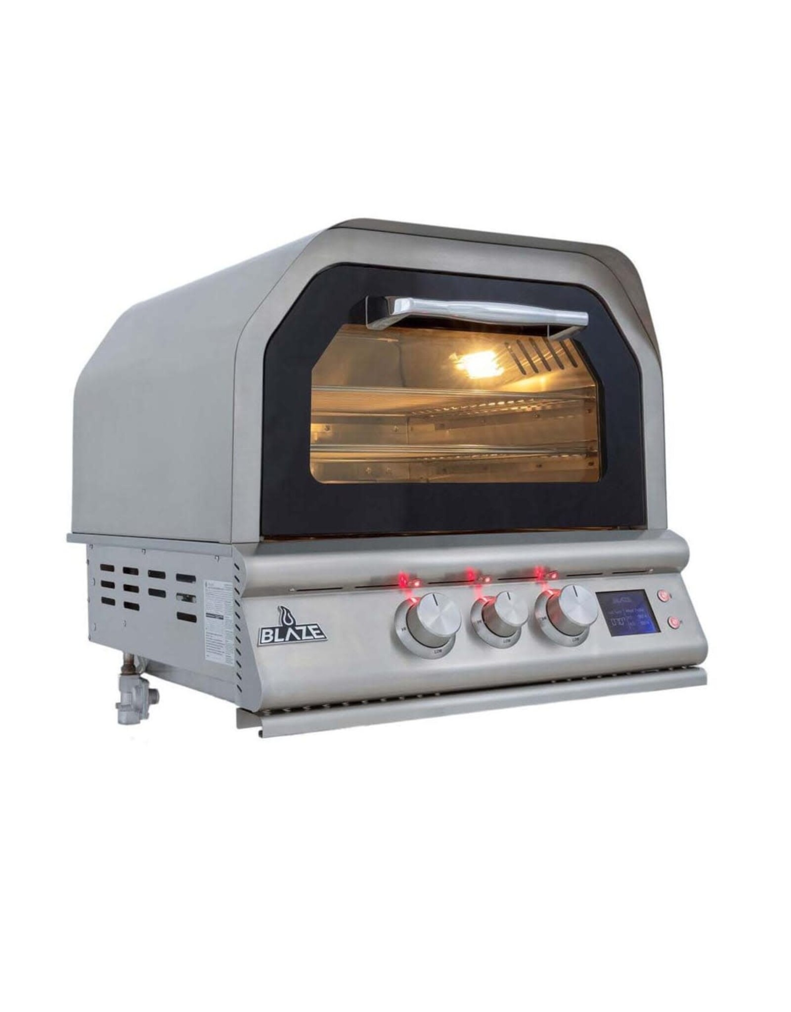 Blaze Outdoor Products Blaze   26-Inch Built-In Natural Gas Outdoor Pizza Oven -   BLZ-LTE3OVN-NG