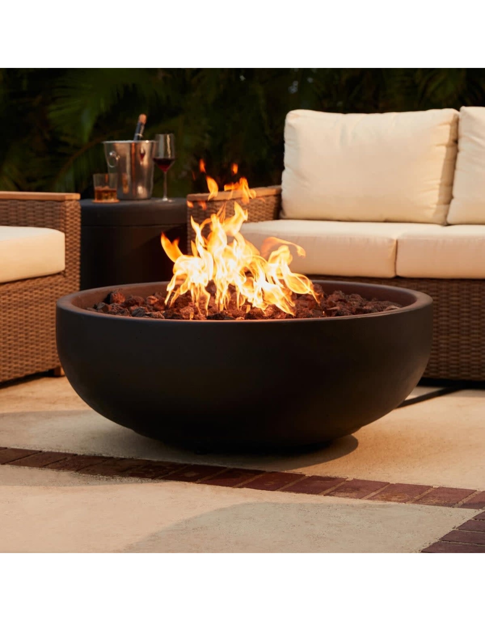 Blaze Outdoor Products Blaze 38" Bowl in Phantom Dark- LP - BLZ-38-FBOWL-LP
