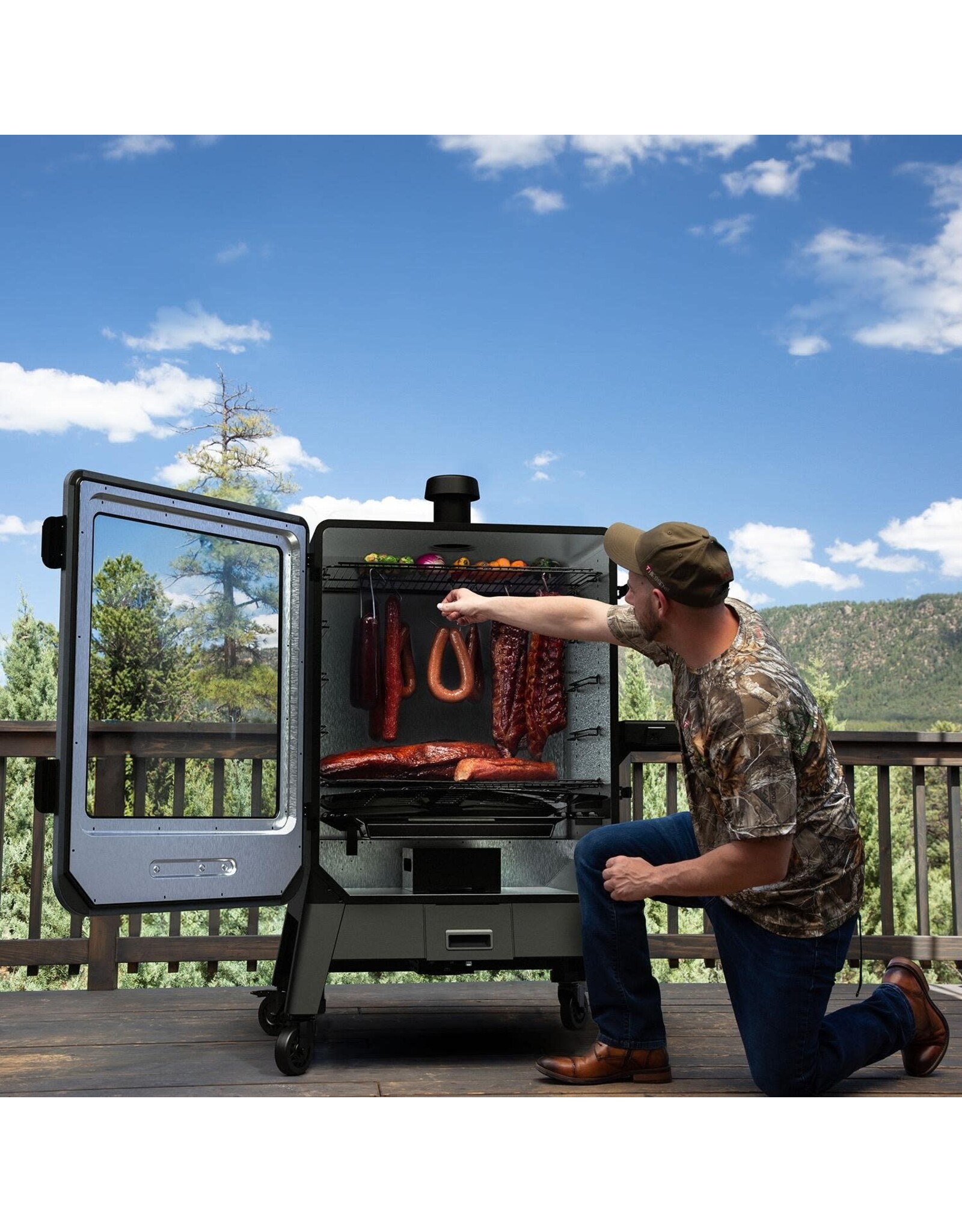 Pit Boss Pit Boss Navigator 6-Series Vertical Pellet Smoker - 11115