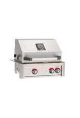 AOG AOG 24” L-Series Built-In Grill w/ Backburner & Rotisserie Kit - NG - AOG24LN