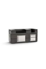 AOG AOG 30” Island Bundle, Base Finish - Black Lava - IP30-BAD-77BA