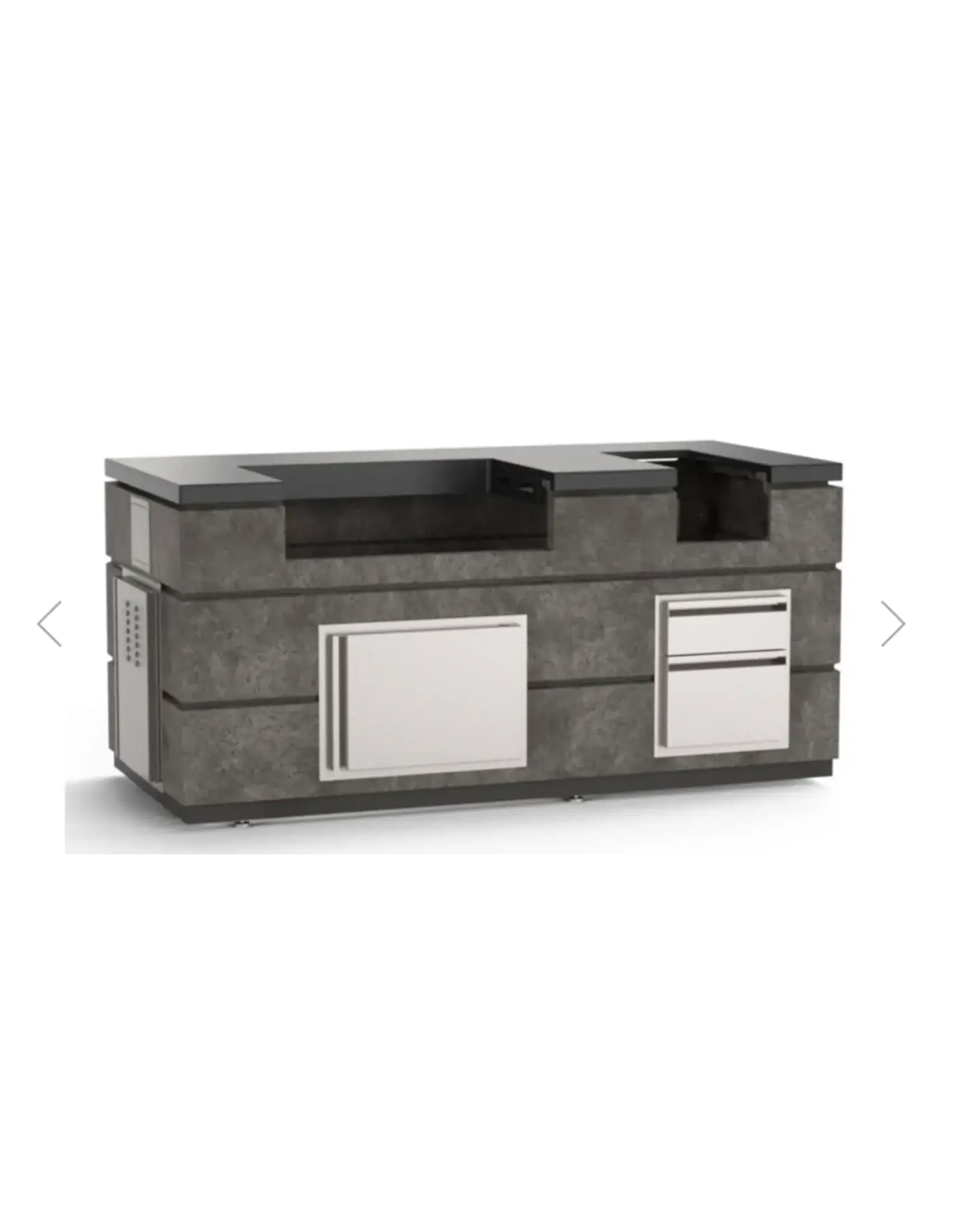 AOG AOG 30” Island Bundle, Base Finish - Dark Basalt - IP30-DBD-77BA
