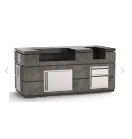 AOG AOG 30” Island Bundle, Base Finish - Dark Basalt - IP30-DBD-77BA