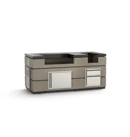 AOG AOG 30” Island Bundle, Base Finish - Smoke - IP30-SMD-77BA