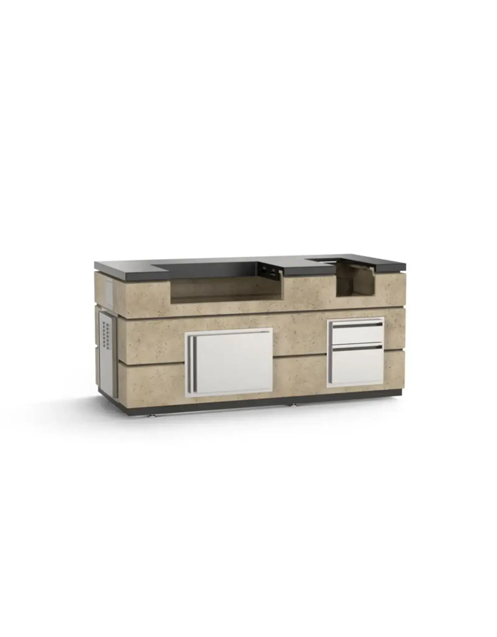 AOG AOG 30” Island Bundle, Base Finish - Travertine - IP30-TRD-77BA