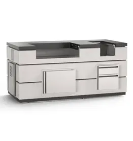 AOG AOG 30” Island Bundle, Base Finish - White Aspen - IP30-WAD-77BA