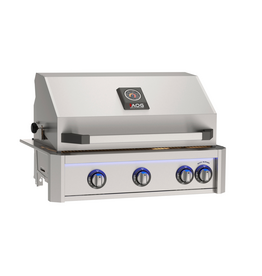 AOG AOG 30” L-Series Built-In Grill w/ Backburner & Rotisserie Kit - NG - AOG30LN