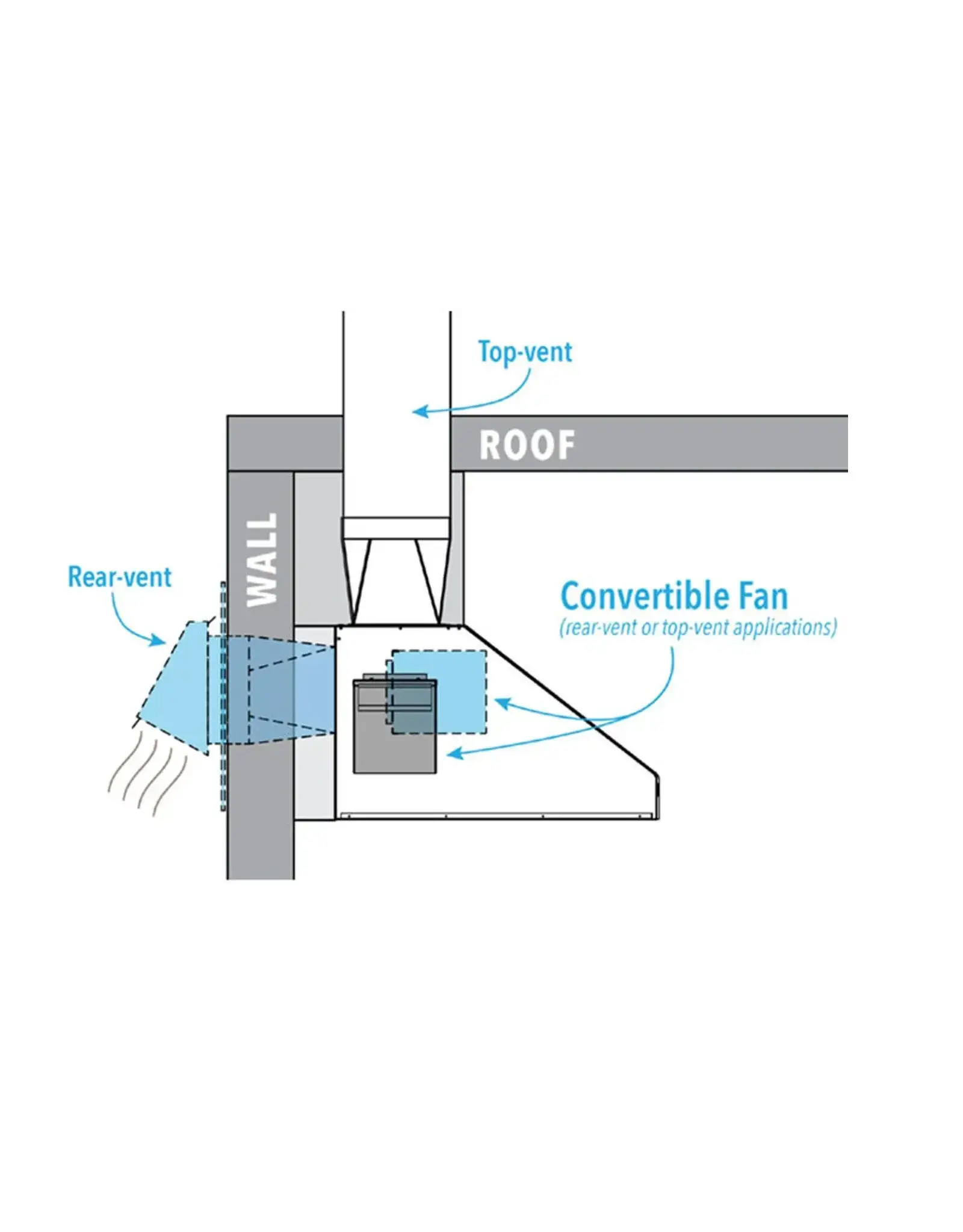 AOG AOG 36" Vent Hood (1000 CFM) - VHD-36