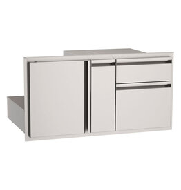 AOG AOG Door w/ Double Drawer & Platter Storage - AOG36ADP