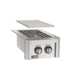 AOG AOG T-Series Built-In Double Side Burner - LP - AOG2SBTP