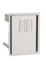 AOG AOG Vertical Door with Tank Tray w/ Louvers - Left Hinge - AOG14TL