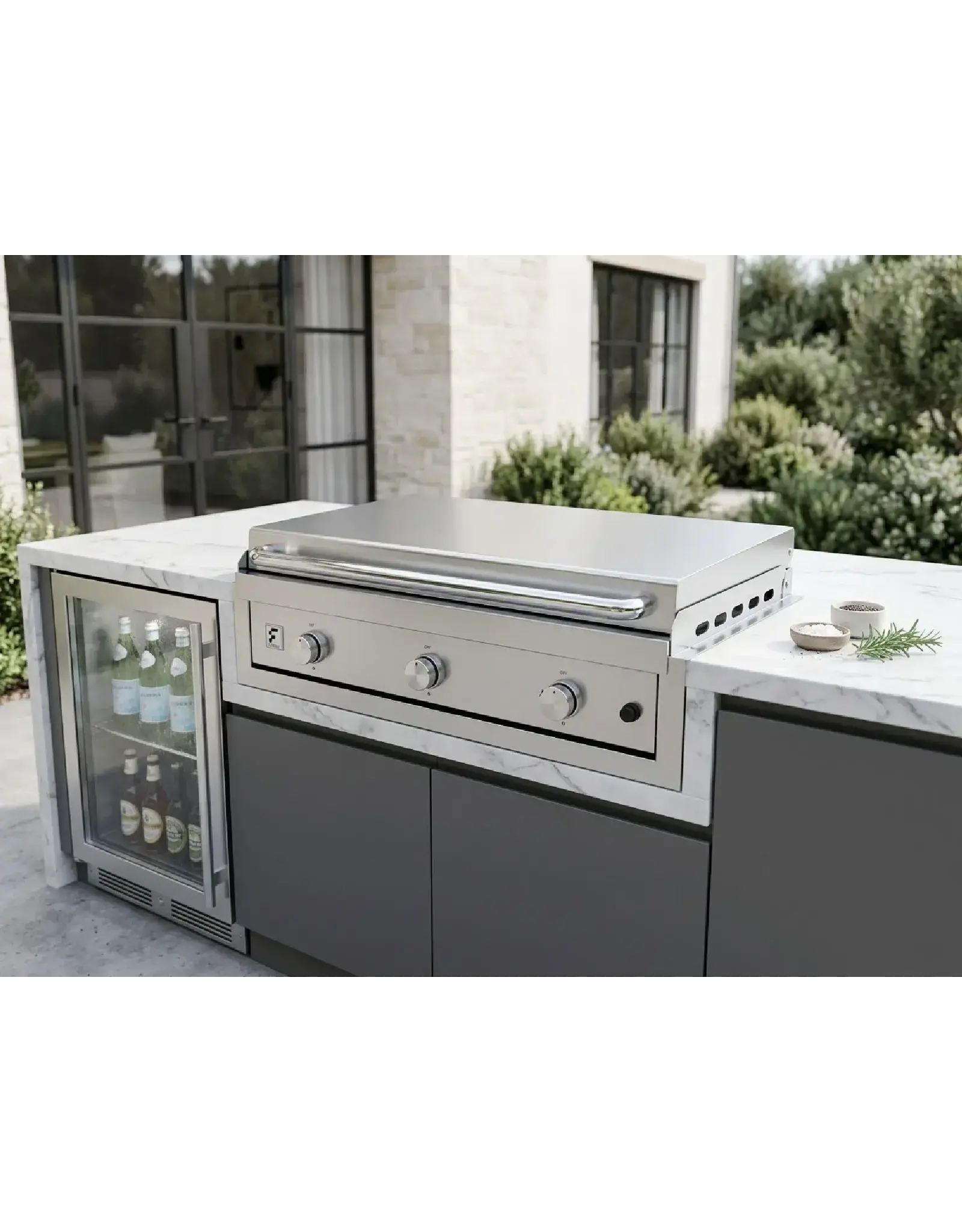Fusion Fusion 41-in 3-Burner Gas Griddle - GFE105