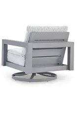Ashley Furniture Ashley Furniture - Moonlight View Outdoor Swivel Chair with Cushion - P695-821