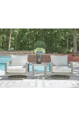 Ashley Furniture Ashley Furniture - Moonlight View Outdoor Swivel Chair with Cushion - P695-821