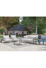 Ashley Furniture Ashley Furniture - Moonlight View Outdoor Swivel Chair with Cushion - P695-821