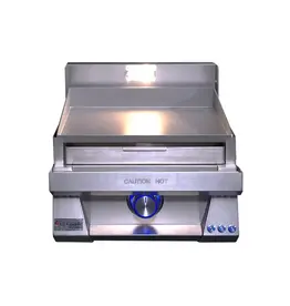 Le Griddle Le Griddle Pro Series 40 - 1 Burner Natural Gas - 3mm Plate WITH INTERIOR LIGHTS - OML40P3