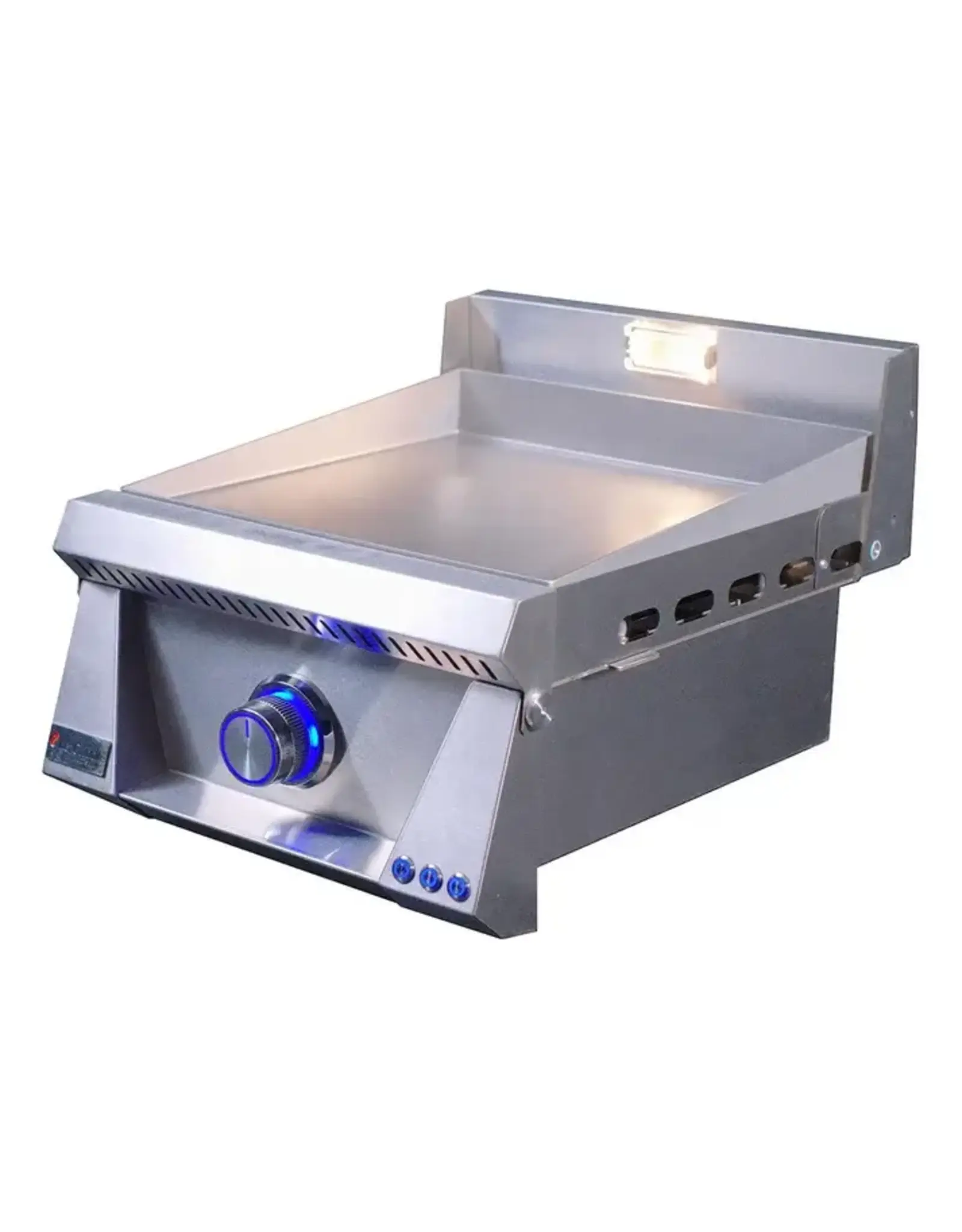 Le Griddle Le Griddle Pro Series 40 - 1 Burner Natural Gas - 3mm Plate WITH INTERIOR LIGHTS - OML40P3