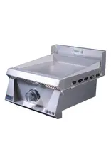 Le Griddle Le Griddle Pro Series 40 - 1 Burner Natural Gas - 3mm Plate WITH INTERIOR LIGHTS - OML40P3