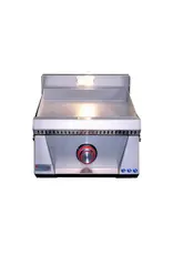 Le Griddle Le Griddle Pro Series 40 - 1 Burner Natural Gas - 3mm Plate WITH INTERIOR LIGHTS - OML40P3