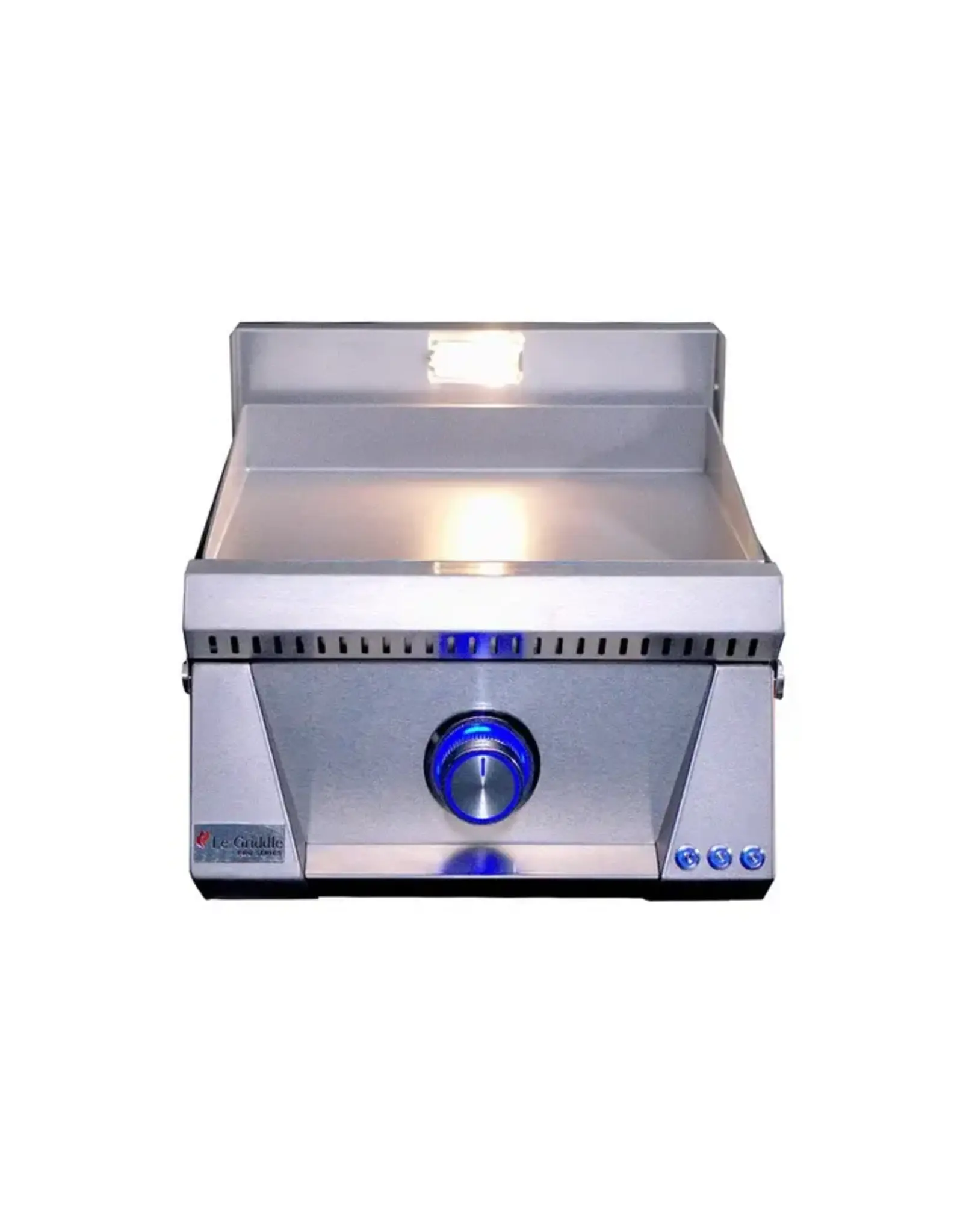 Le Griddle Le Griddle Pro Series 40 - 1 Burner Natural Gas - 3mm Plate WITH INTERIOR LIGHTS - OML40P3