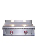 Le Griddle Le Griddle Pro Series 75 - 2 Burner Natural Gas - 3mm Plate WITH INTERIOR LIGHTS - OML75P3