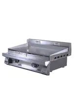 Le Griddle Le Griddle Pro Series 75 - 2 Burner Natural Gas - 3mm Plate WITH INTERIOR LIGHTS - OML75P3