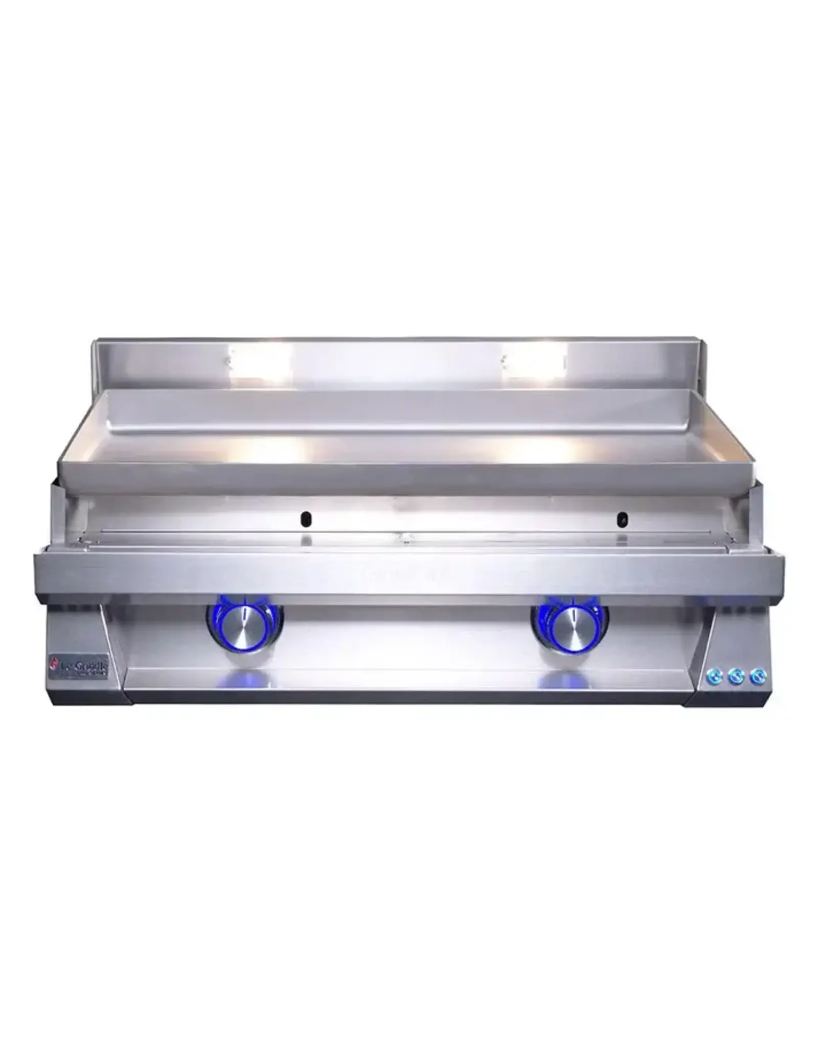 Le Griddle Le Griddle Pro Series 75 - 2 Burner Natural Gas - WITH INTERIOR LIGHTS - 6mm Plate - OML75P6