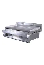 Le Griddle Le Griddle Pro Series 75 - 2 Burner Natural Gas - WITH INTERIOR LIGHTS - 6mm Plate - OML75P6