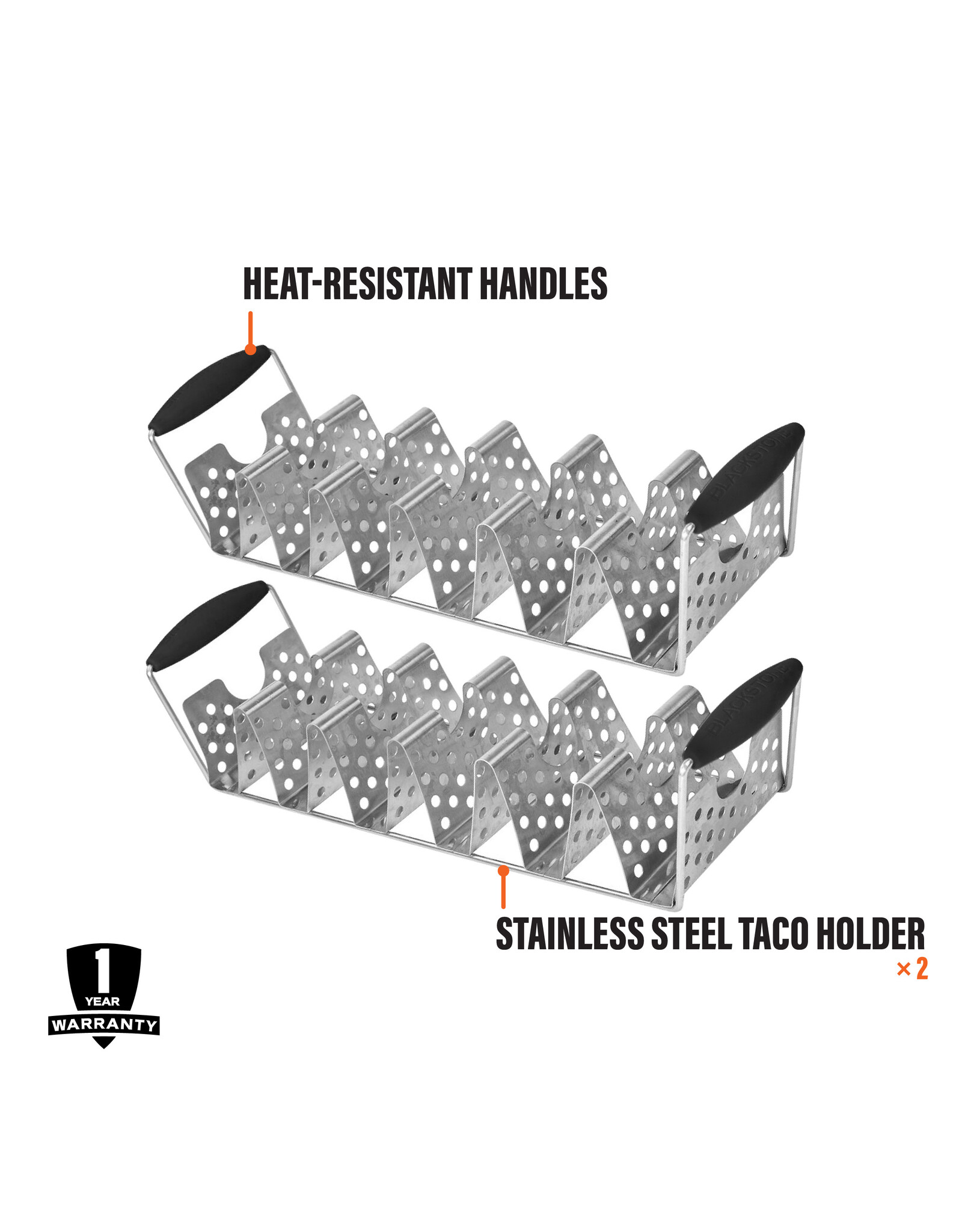 Blackstone Blackstone Taco Racks Stainless-steel - 5551