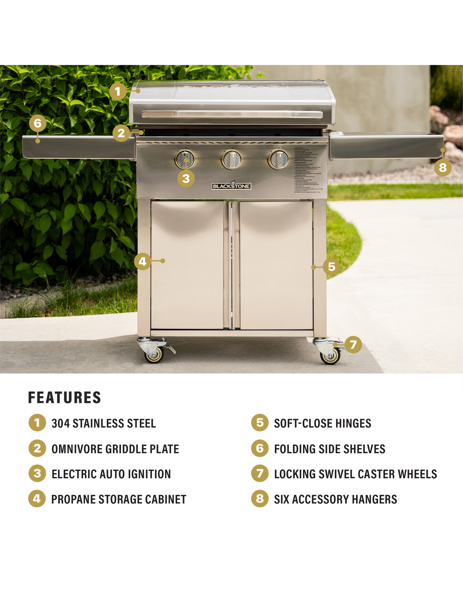 Blackstone Blackstone BS 28in XL Griddle w/Cabinet - 6009