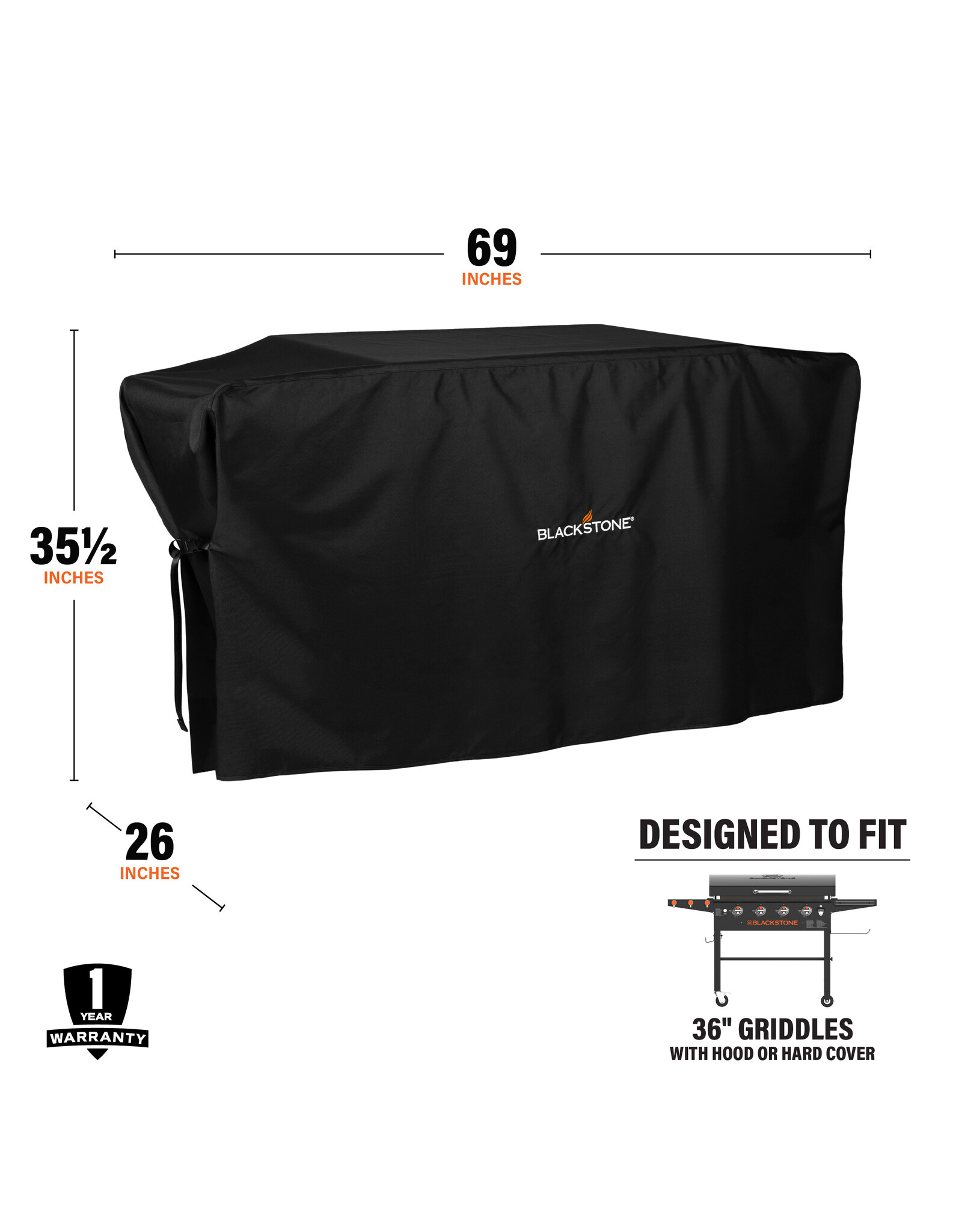 Blackstone Blackstone Griddle Cover 36in - 5482