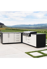 Blackstone Blackstone Kitchen 24in Cabinet w/4 Drawers - 6724