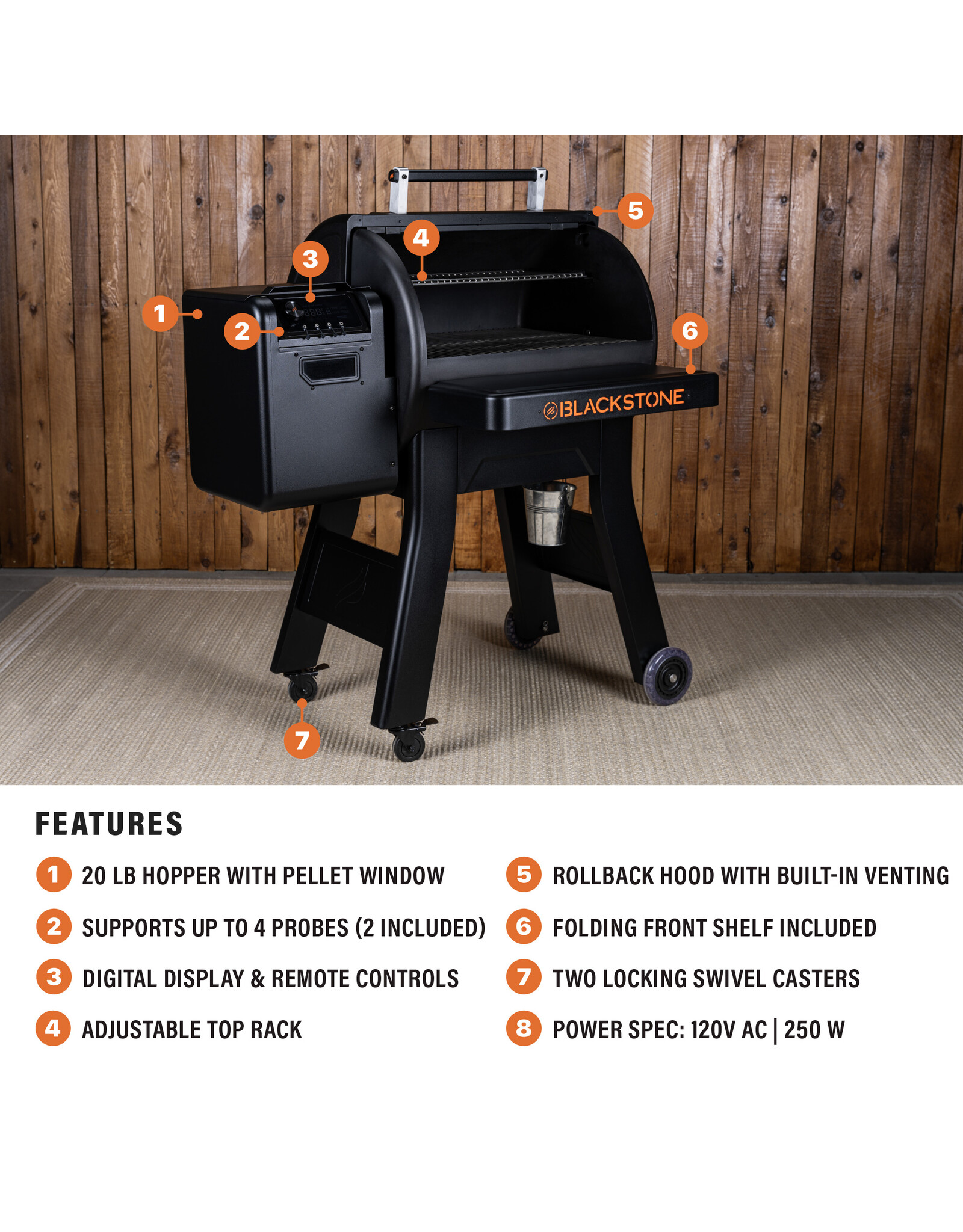 Blackstone Blackstone 900 Pellet Grill - 2191