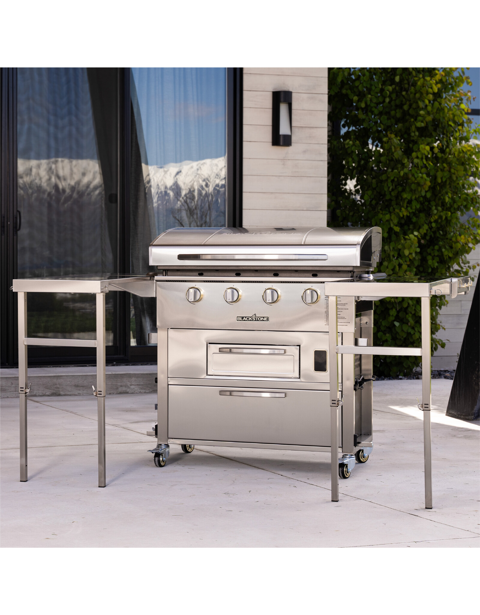 Blackstone Blackstone BS 36" Griddle/Fryer & dual side tbls - 6006