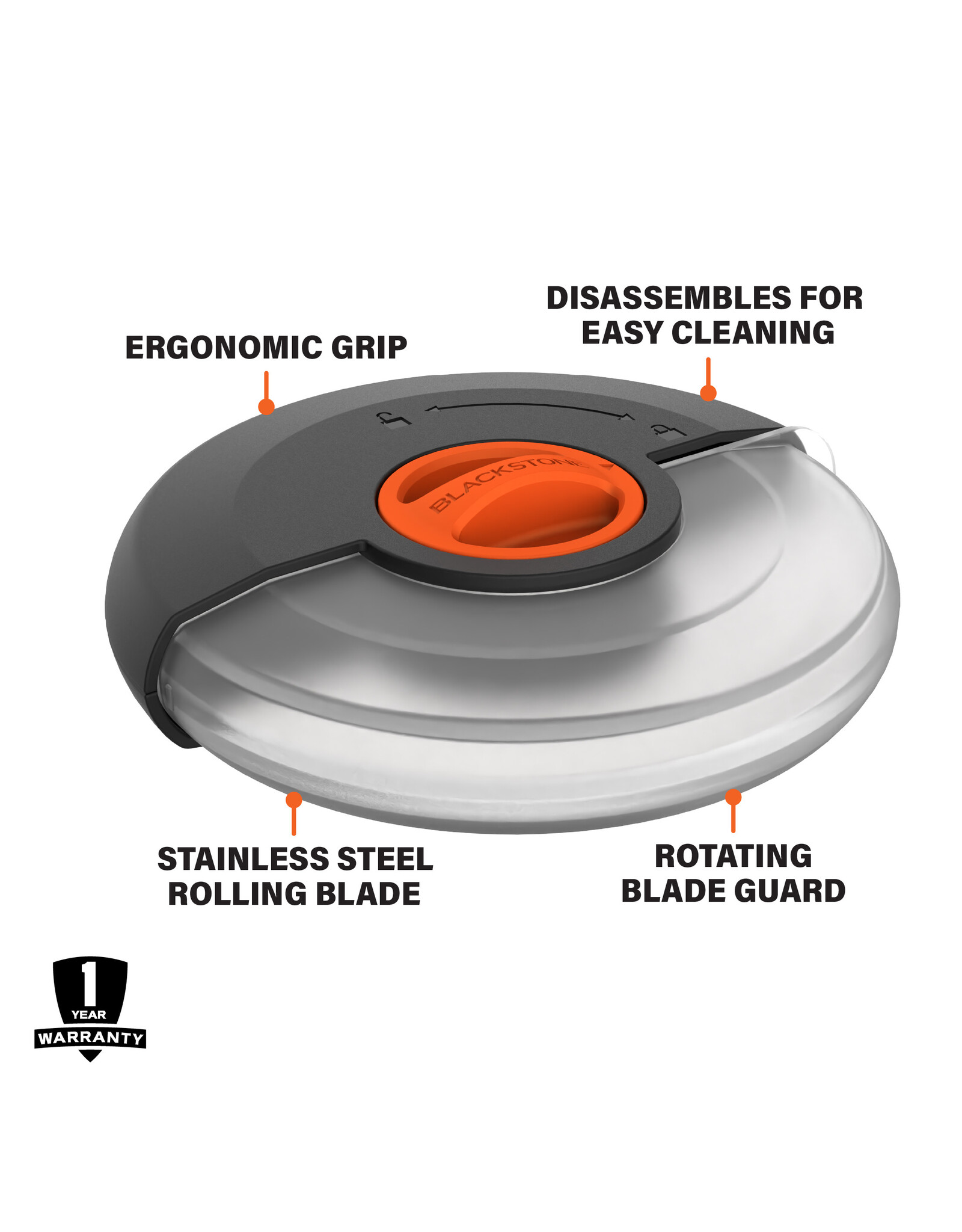 Blackstone Blackstone Pizza Cutter Palm - 5879