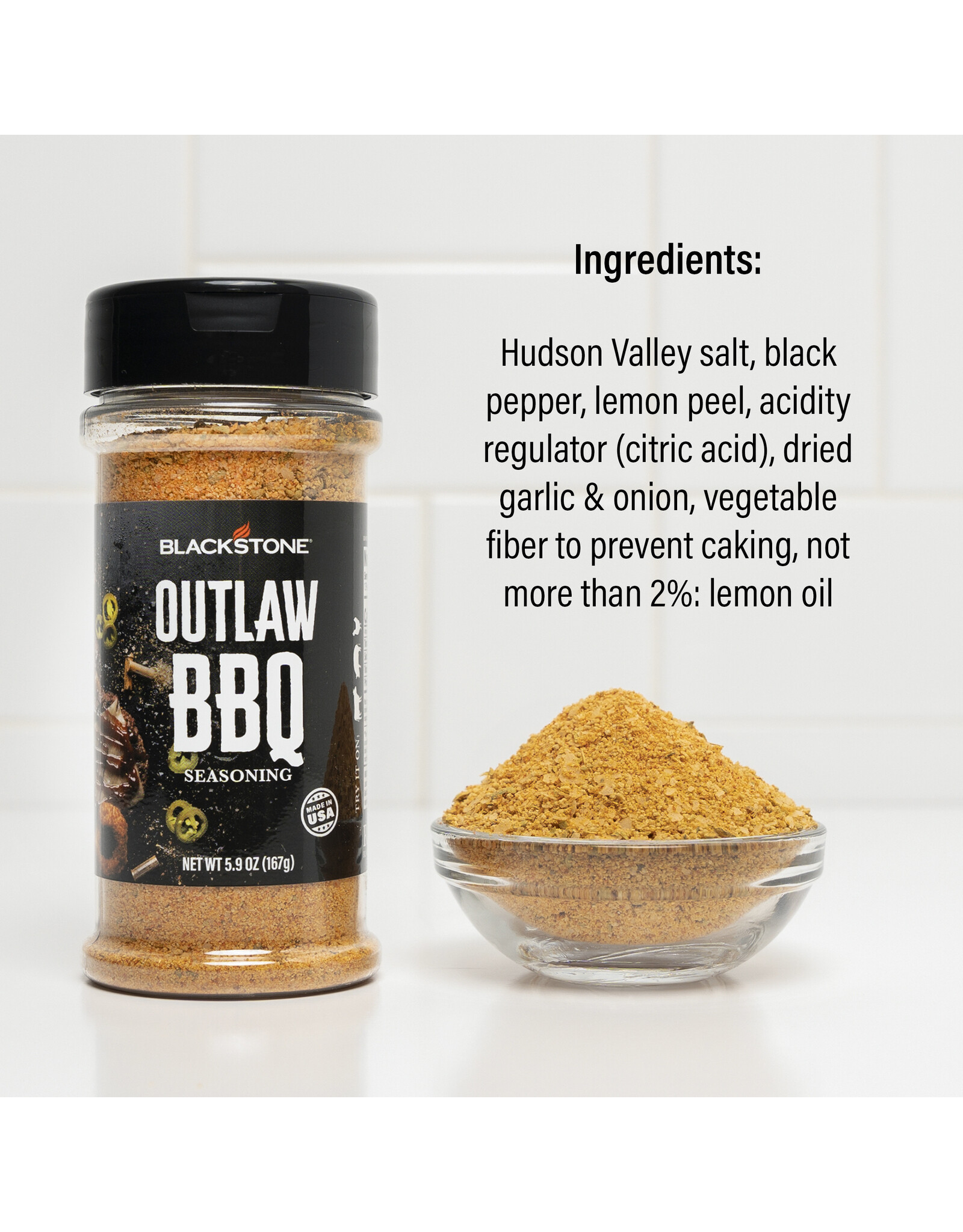 Blackstone Blackstone Outlaw BBQ Seasoning 5.9oz - 4160