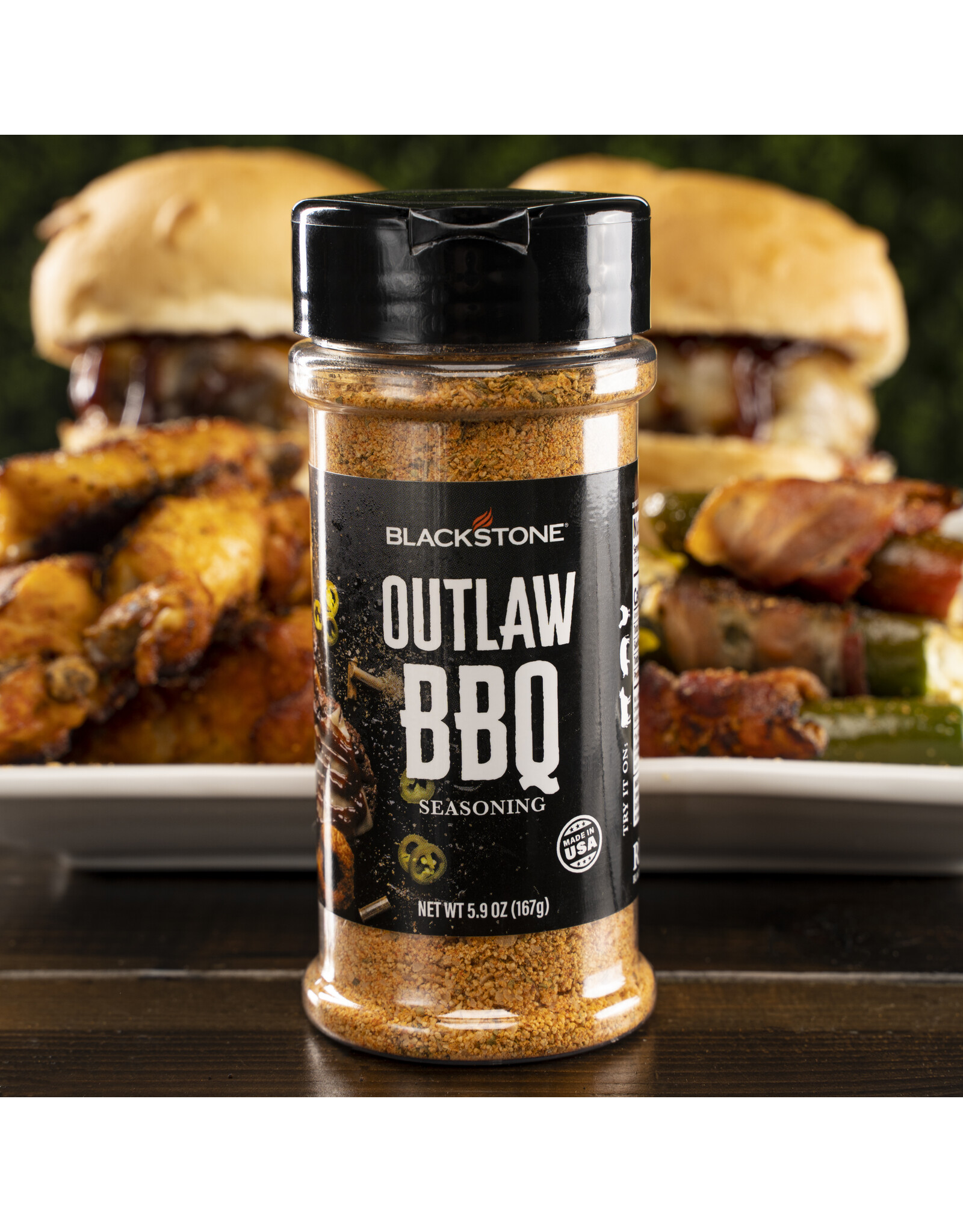Blackstone Blackstone Outlaw BBQ Seasoning 5.9oz - 4160