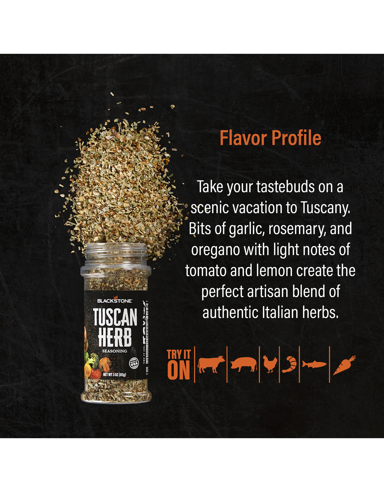 Blackstone Blackstone Tuscan Herb Seasoning - 4162