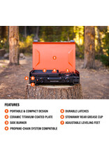 Blackstone Blackstone OTG 14in Camp Griddle with Side Burner - 2364