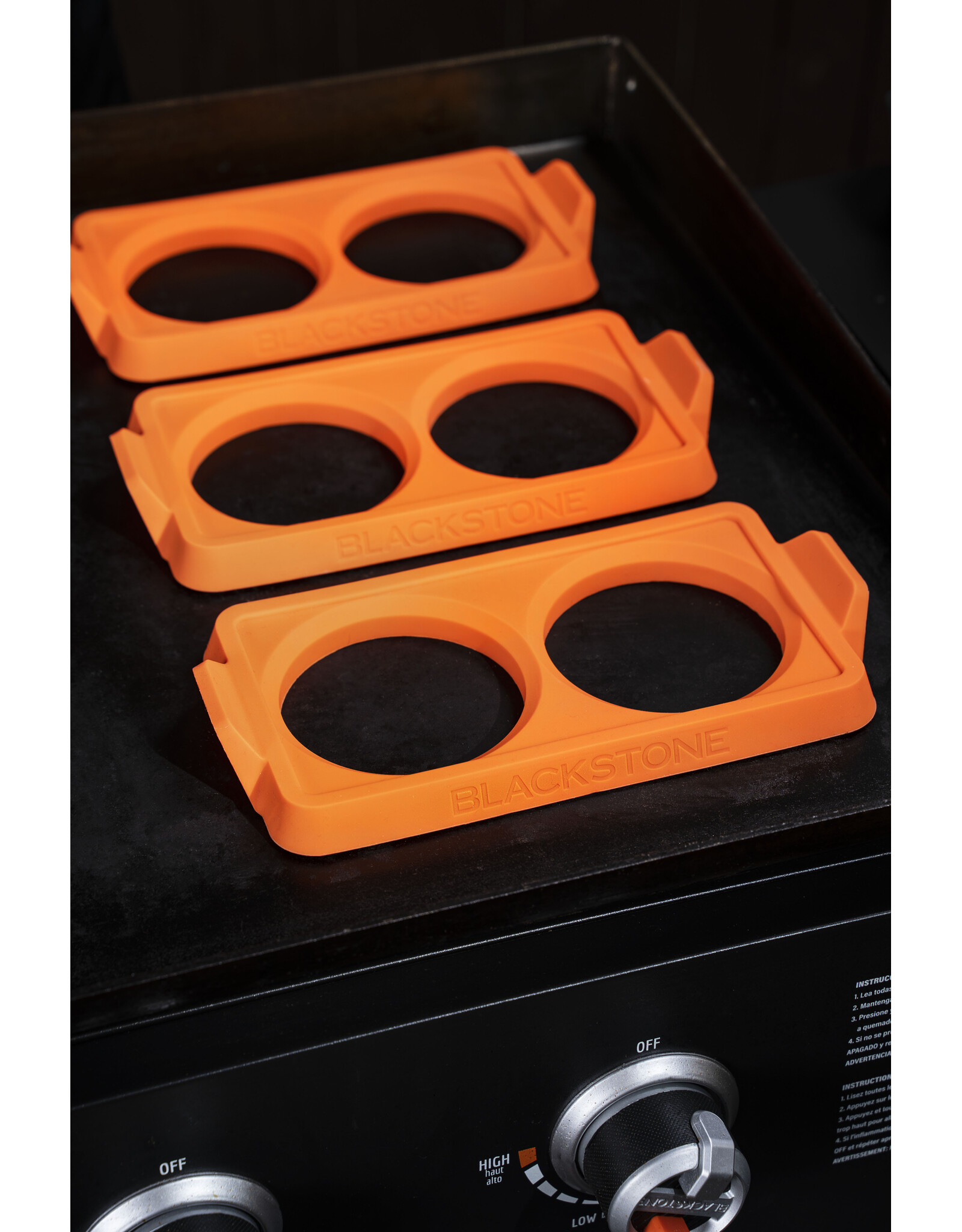 Blackstone Blackstone Egg Ring Tray 2 Section 3 Pack - 5600