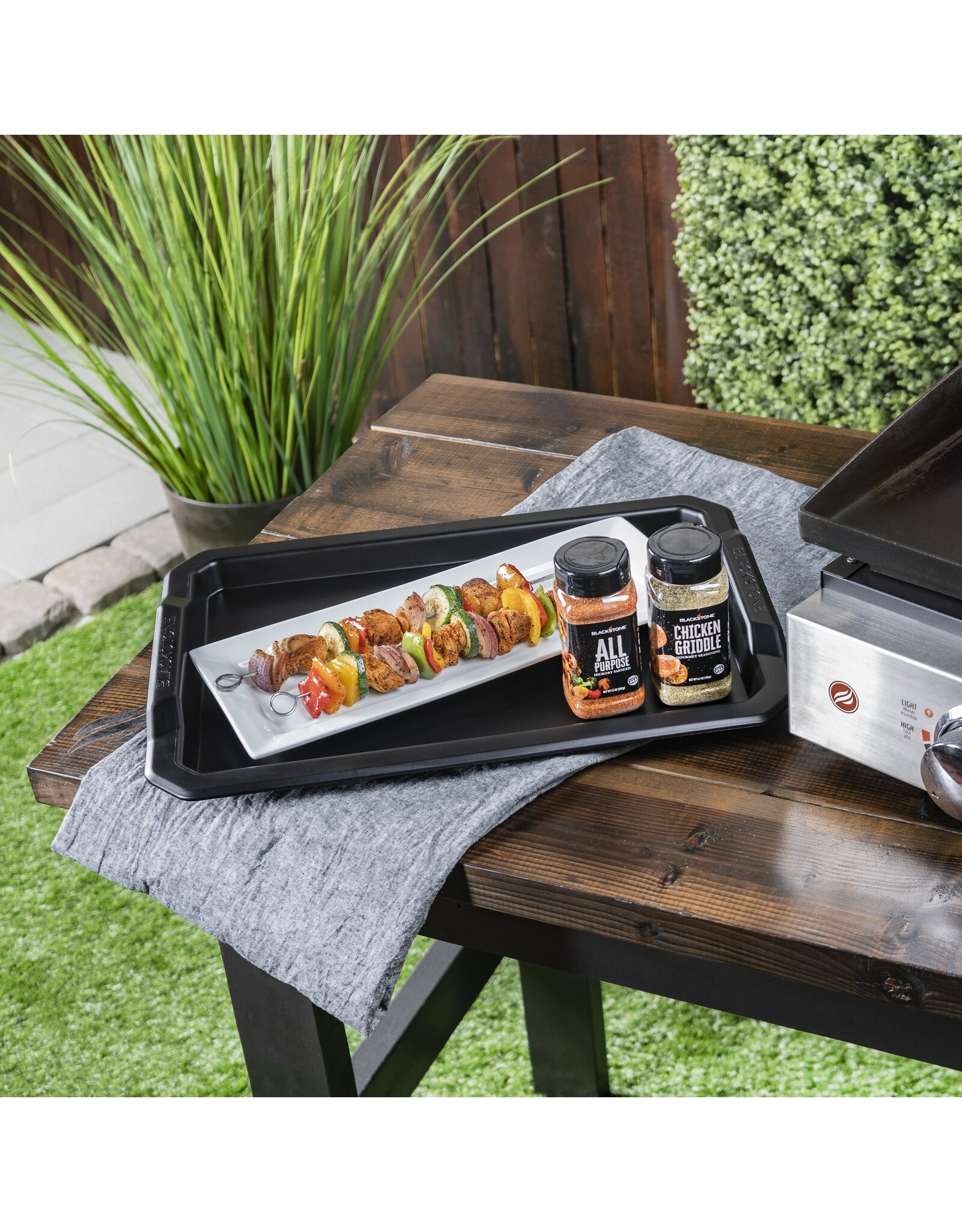Blackstone Blackstone Serving Tray 4 Pack Black - 5599