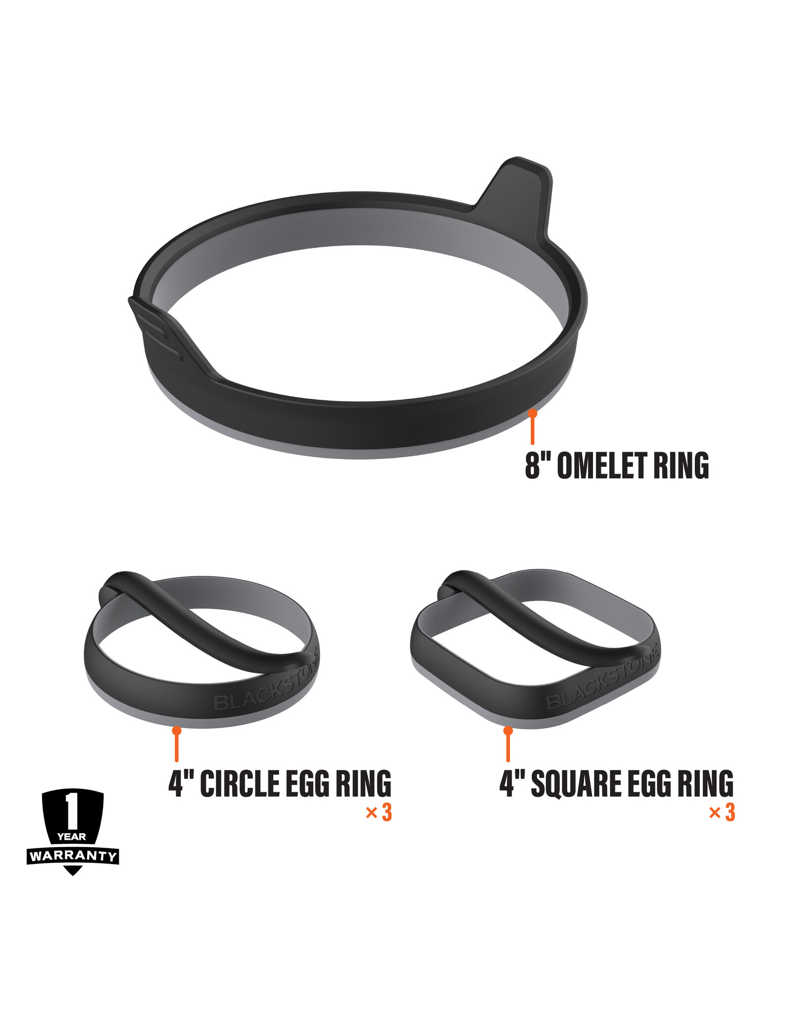 Blackstone Blackstone Omelet and Egg Rings - 5515